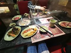 -大漠风烤肉火锅自助餐厅(鹰展店)