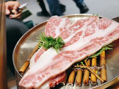 -草家酱蟹炭火烤肉店(珲春南路二店)