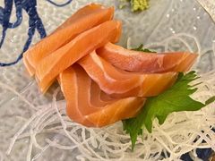 三文鱼刺身-黑门食堂