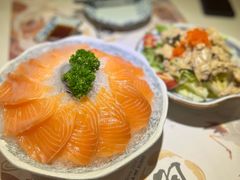 三文鱼薄切-羽寿司(东方宝泰店)