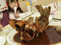 罾蹦鲤鱼-奥华餐厅·老张记(台基厂店)