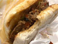 小炒黄牛肉堡-贾国龙中国堡(上地华联店)