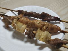 -老红桥炸灌肠牛肚锅烧烤(定福庄店)