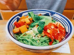 菠菜面-长青菠菜面·烧烤