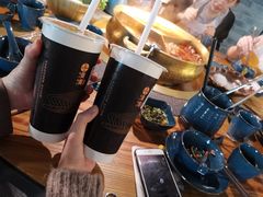 大红袍珍珠奶茶-湊湊火锅·茶憩(东城万达店)
