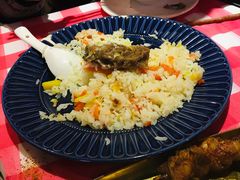 羊肉手抓饭小份-西域阿里马新疆菜·清真(桂花路店)