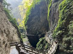 -龙水峡地缝景区