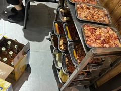 自助取餐区-胡四哥特色火盆烧烤(总店)