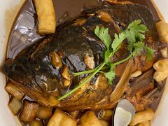 松花湖鱼头泡饼-便宜坊烤鸭店(科创店)