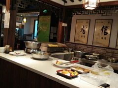 自助取餐区-清心素食自助餐厅(夫子庙店)