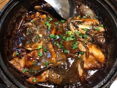 砂锅碟鱼头-双合园·海鲜水饺青岛菜(大尧三路店)