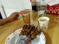 羊肉串-老钟家烤羊排·敦伊阁清真餐厅胡羊焖饼