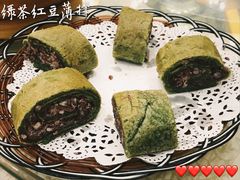 绿茶红豆薄撑-顺德人家食府(黄金广场店)