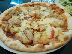 BBQ烧烤鸡肉披萨-1981牛排西餐厅(海信店)
