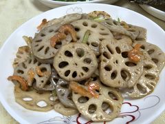 虾米炒莲藕-蚝家菜馆(沙井店)