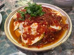 凉拌荷包蛋-浩海火燒雲傣家菜(芮欧百货店)