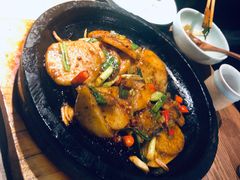干锅土豆片-九锅一堂酸菜鱼(新南凯德直营店)