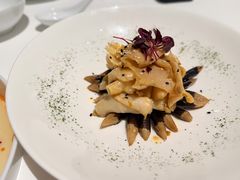 黑皮鸡纵菌拌螺片-宝丽轩中餐厅BAOLIXUAN