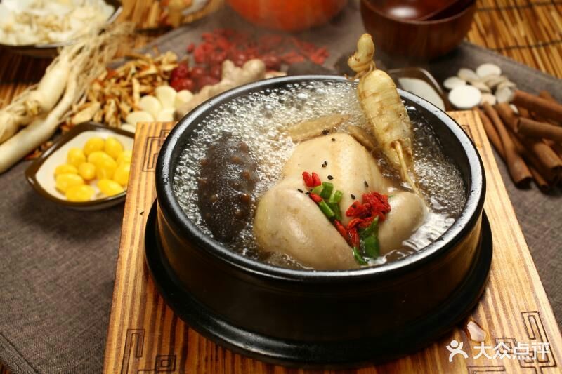 天雨参鸡汤(世界之花)海参参鸡汤图片 - 第2张