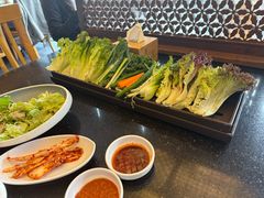 一米长有机蔬菜拼盘-本家·添百客韩国料理(泰然店)