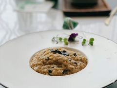 黑松露菌菇烩饭-开间茶馆·围炉煮茶