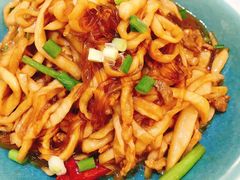 酸萝卜炒粉-君霖海鲜私房菜(春柳店)