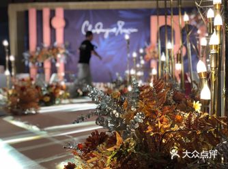 完全被种草的蓝橙婚礼手机素颜图#汕头喜来登酒店