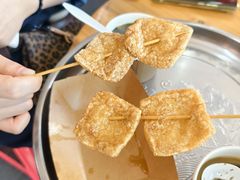 炸豆干-谢怀亮芝麻茶