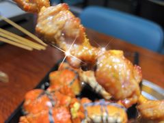 鲜切肉大羊肉串-517烧烤·龙虾·海鲜大排档(万象都荟店)