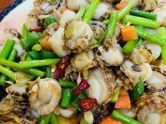葱爆威海扇贝-郭姐·威海渔村(黄兴路店)
