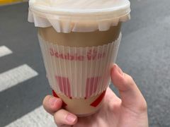 椰奶拿铁-Double Win Coffee(建国中路店)
