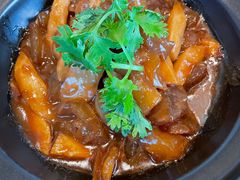 砂锅牛腩烧粉皮-竹里馆·淮扬菜·功夫茶(老门东店)