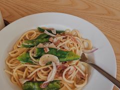 奶油蘑菇培根意面-4U CAFE(广景苑店)