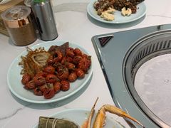 -绿岛港轩海鲜烤肉涮锅自助餐厅
