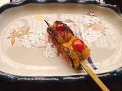 紫苏鸡腿肉配梅子酱-鳥喜Toriki怀石烧鸟料理