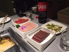 捞派滑牛肉-海底捞火锅(杭州水晶城购物中心店)