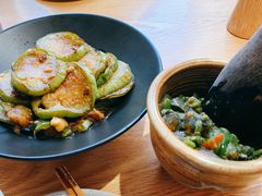 茄子烧肉沫-湘拾(壹方北馆店)