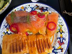 三文鱼班尼迪克-Alimentari早午餐(安福路店)