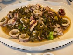酸菜炒鱿鱼-温岭人家(红花北路店)