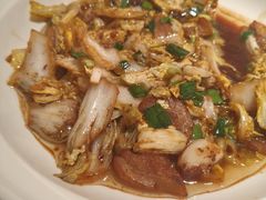 油渣炒高山娃娃菜-老阿爸鲜鱼土菜(园区永旺店)