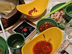 吃鸡蘸料-润园四季椰子鸡火锅(欢乐海岸店)