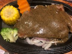 煎烤沙朗牛排-尊品牛排(恒峰店)