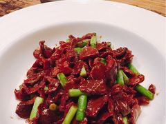 小炒鸭胗-四季民福烤鸭店(前门廊房二条店)