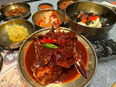 -草家酱蟹炭火烤肉店(珲春南路二店)