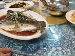 清蒸瘦身鲩鱼-米庄·原味私房菜(骏壹万邦店)