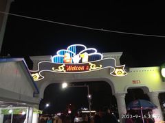 -布尔津河堤夜市