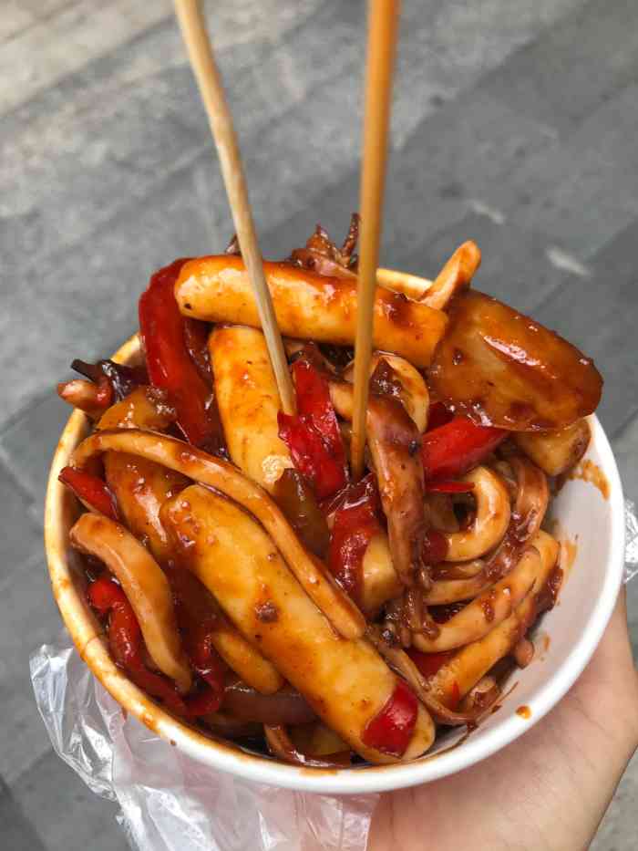 专红专业铁板鱿鱼炒年糕(宝山万达店)-"周末去上海旅行077615