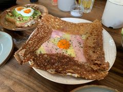 巴黎火腿鸡蛋芝士蘑菇可丽饼-RAC BAR(安福路店)