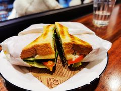 吐司牛排三明治-野鸽子咖啡(航空路店)