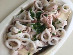 鱿鱼蒸豆腐-鑫悦楼煎蟹·16年海鲜大排档